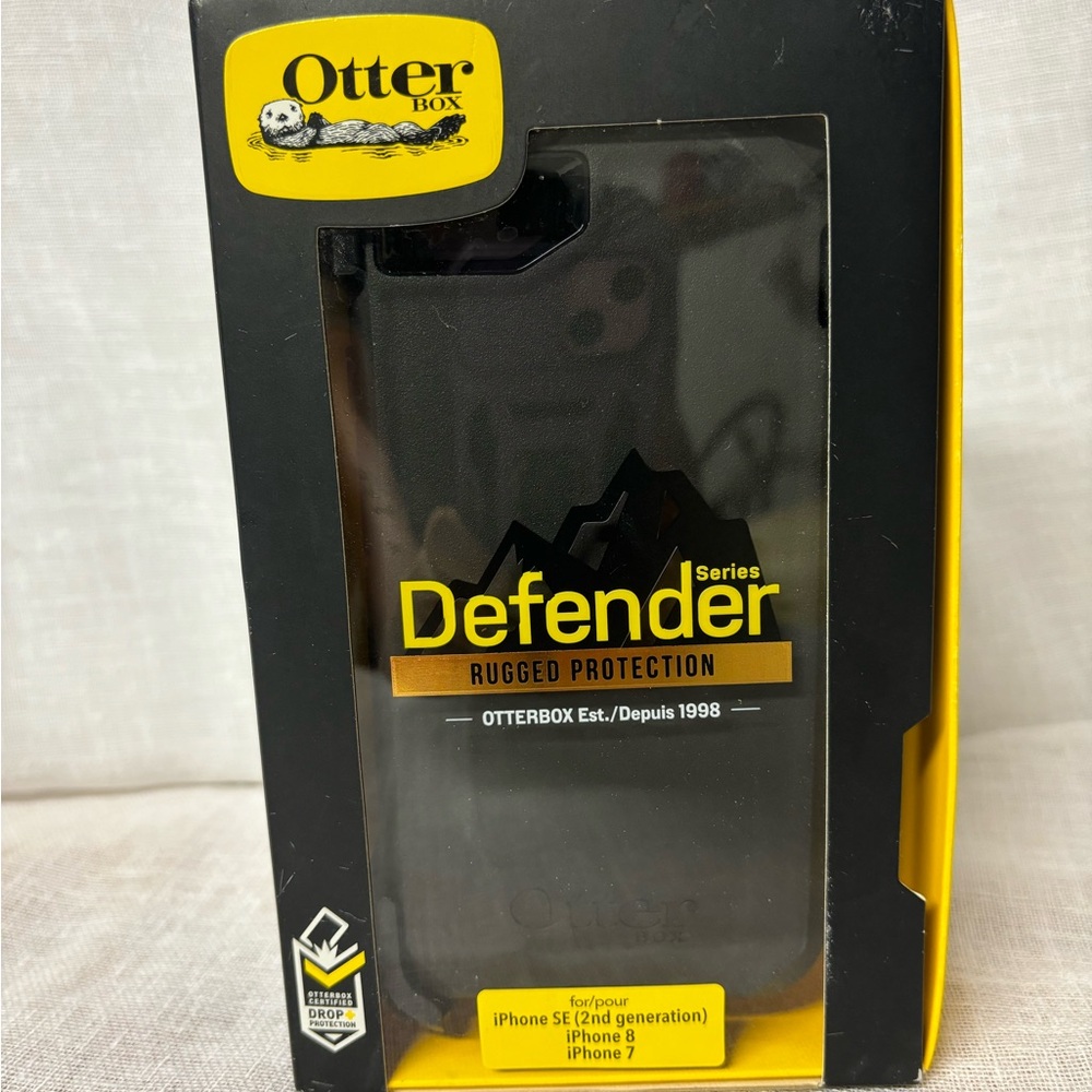 OtterBox Black Defender Series Case Rugged Protection